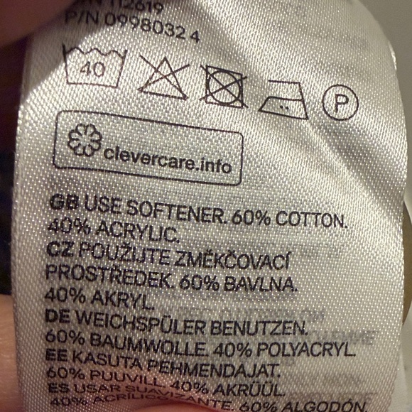 H&M Dusty Blue Ribbed Button-Front Cardigan - Picture 13 of 15